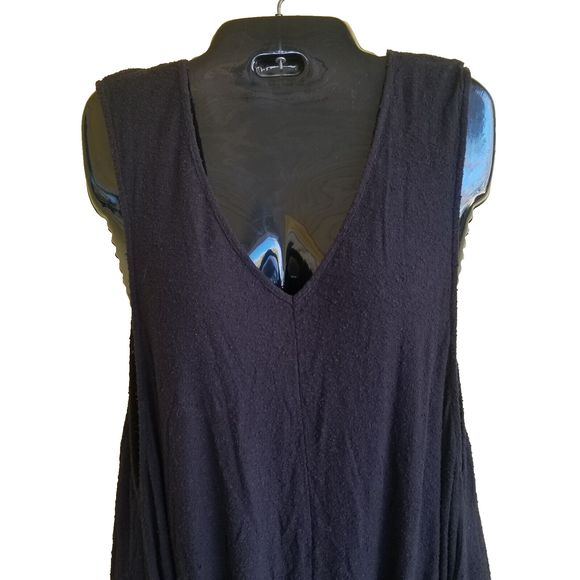 Free People FP Beach Jumpsuit Romper S/ XSmall Wide Leg Split Leg Tie Pockets - Picture 2 of 14